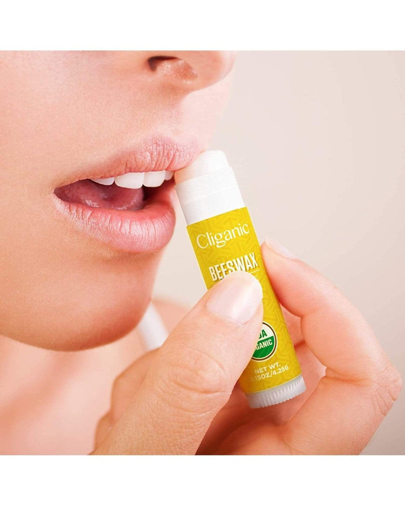 Organic Lip Balm - Mint Burst (Pack of 4) - Cliganic Lip Balms